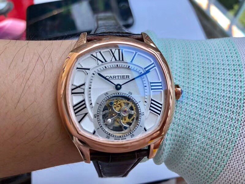 Rotonde De Cartier Tourb RG/LE White BBR Asia Tourb – Image 3