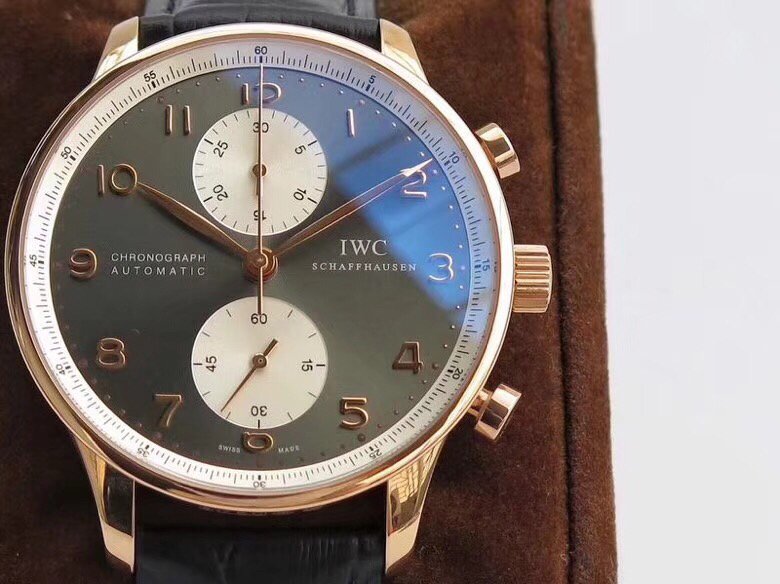 Portuguese Chrono Ed RG/LE Grey/Num ZF A7750 – Image 7