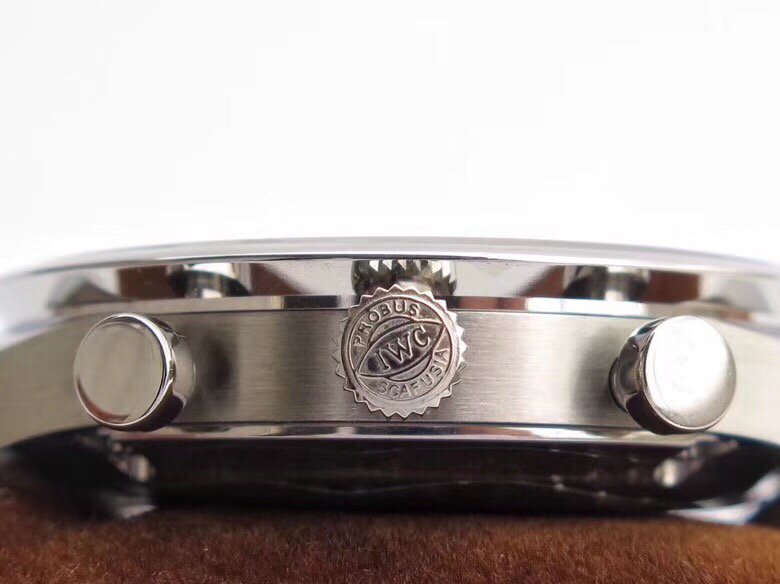 Portuguese ZF 1:1 Best Edition SS Blue Dial on Black Leather Strap – Image 7