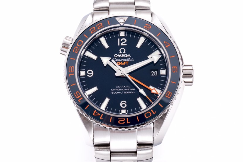 Planet Ocean 600M GMT 43.5mm VSF 1:1 Best Edition Blue Dial Blue Ceramic Bezel on SS Bracelet A8605 Super Clone – Image 3