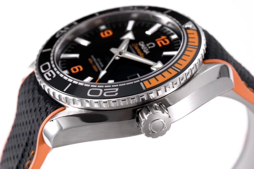 Planet Ocean 45.5mm Big Black Real Ceramic VSF 1:1 Best Edition on Black Rubber Strap A8906 Super Clone – Image 5