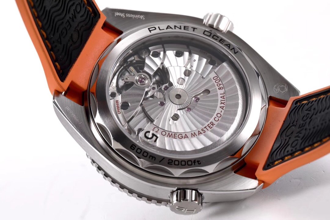 Planet Ocean 45.5mm Big Black Real Ceramic VSF 1:1 Best Edition on Black Rubber Strap A8906 Super Clone – Image 8