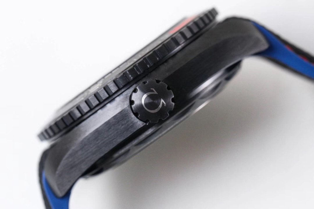 Planet Ocean 45.5mm Big Blue Real Ceramic VSF 1:1 Best Edition on Black Rubber Strap A8906 Super Clone – Image 9