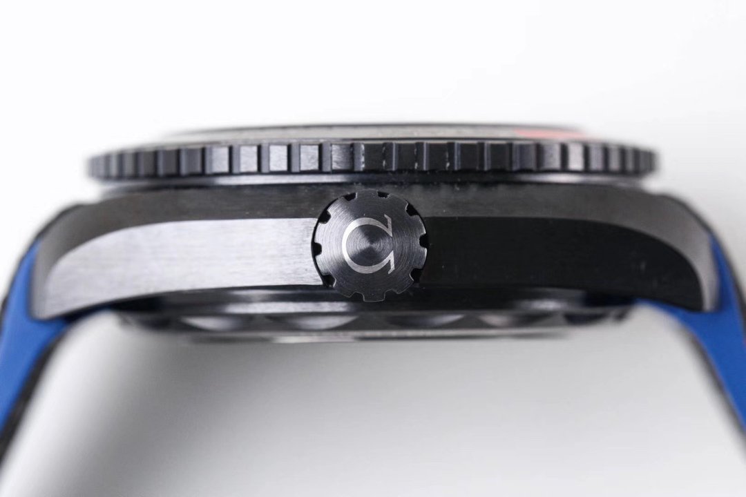Planet Ocean 45.5mm Big Blue Real Ceramic VSF 1:1 Best Edition on Black Rubber Strap A8906 Super Clone – Image 6