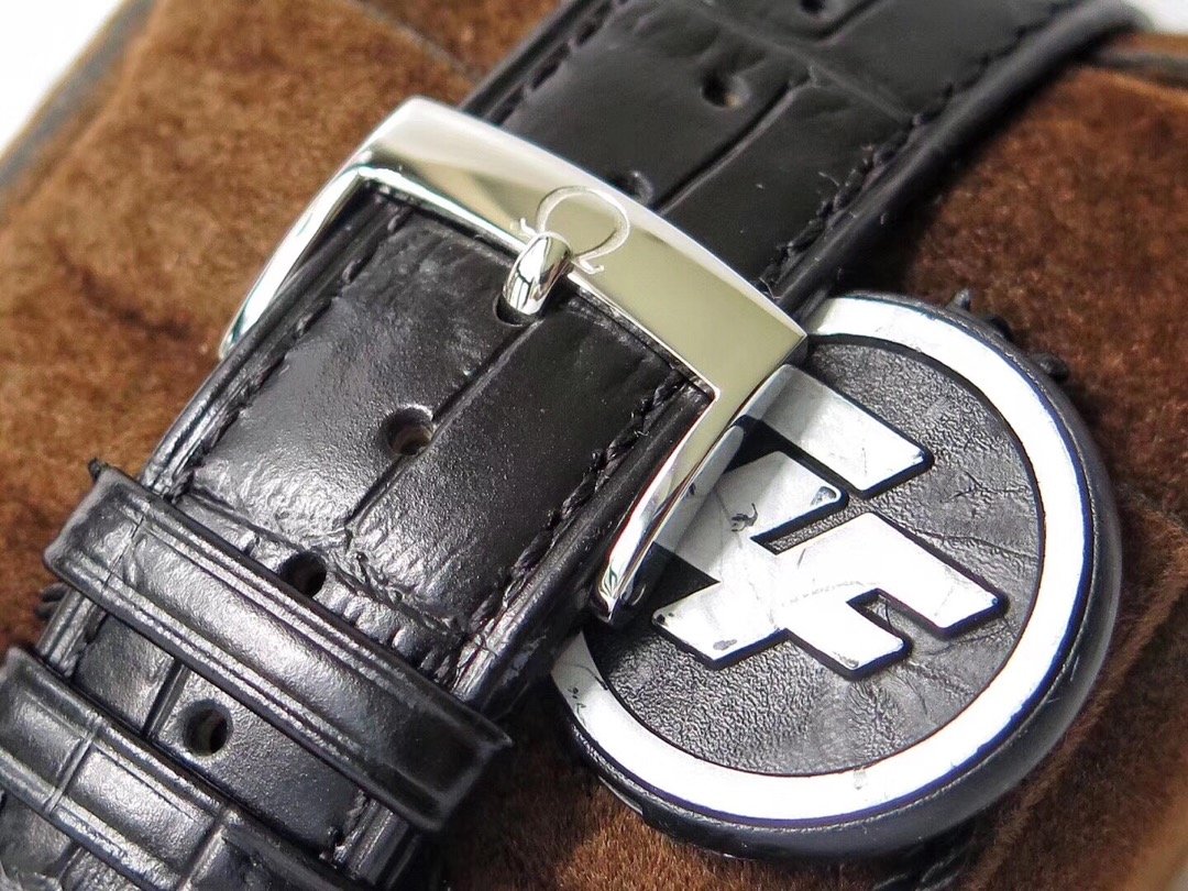 De Ville Prestige Real PR SS ZF 1:1 Best Edition Black dial Black leather strap MIYOTA 9015 – Image 3