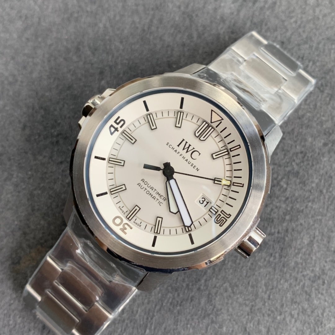 Aquatimer SS IW3290 V6SF 1:1 Best Edition White Dial on SS Bracelet A2892 – Image 6