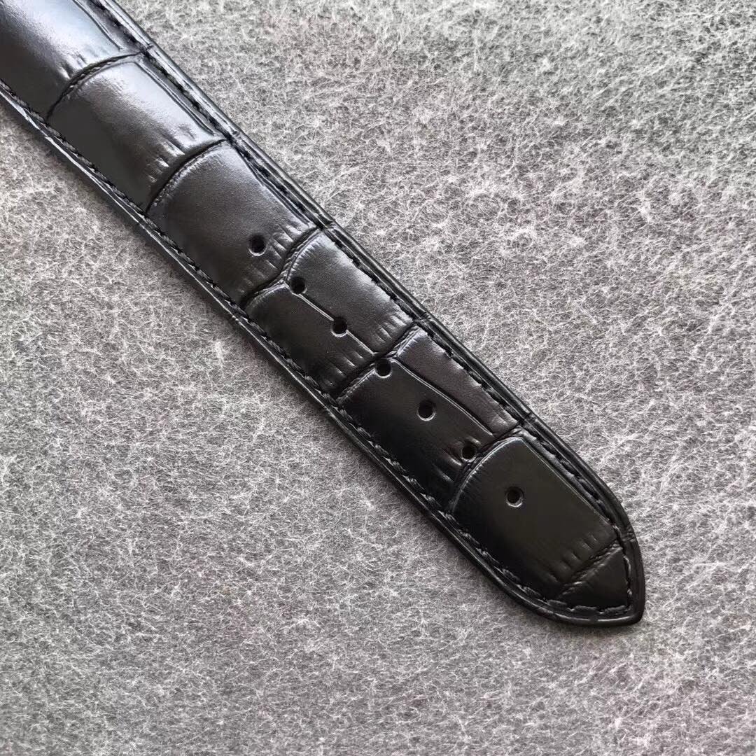 De Ville Prestige Real PR SS ZF 1:1 Best Edition Black dial Black leather strap MIYOTA 9015 – Image 5