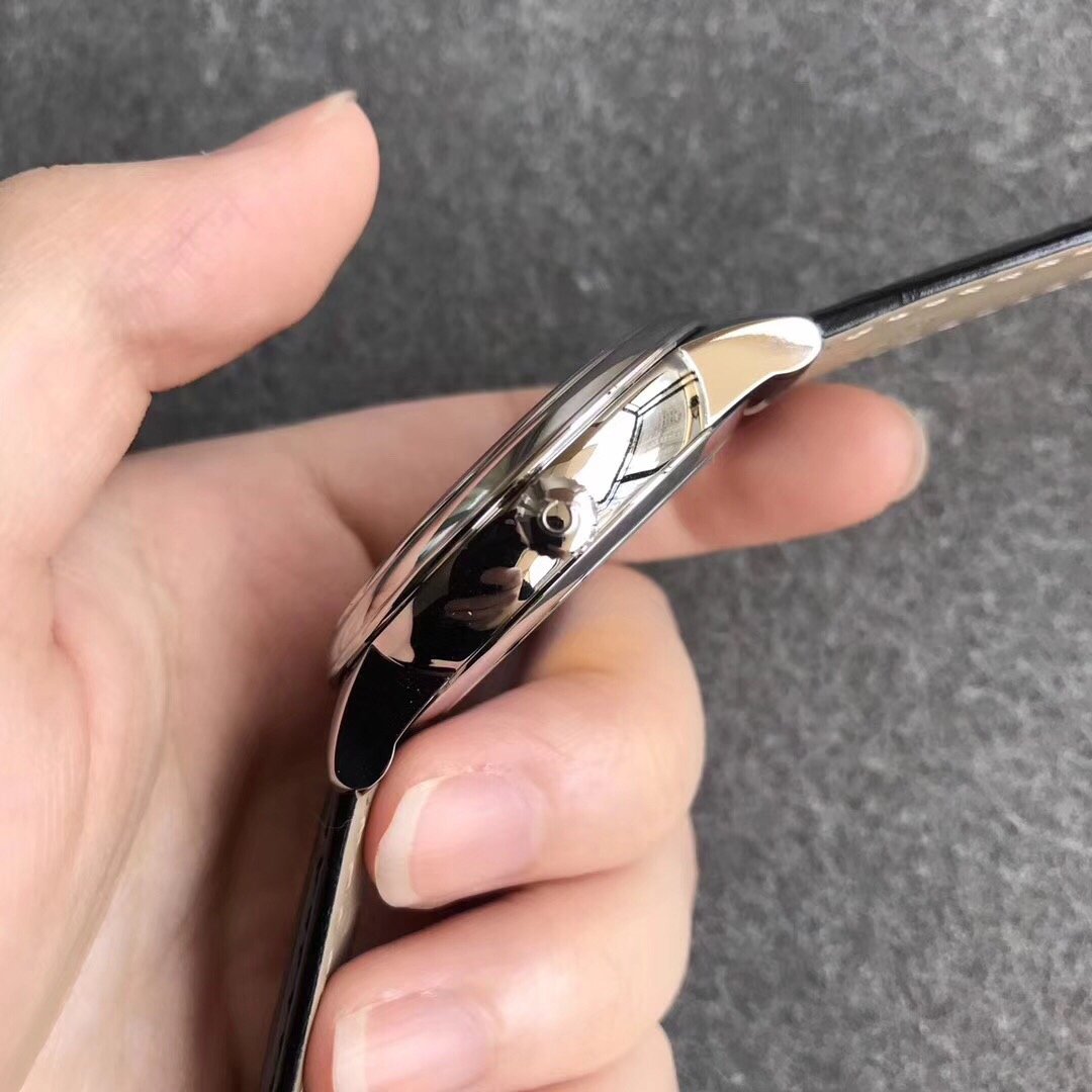 De Ville Prestige Real PR SS ZF 1:1 Best Edition Blue dial Black leather strap MIYOTA 9015 – Image 2