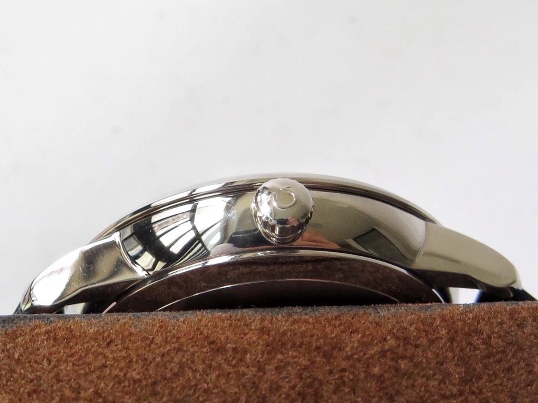 De Ville Prestige Real PR SS ZF 1:1 Best Edition White dial Black leather strap MIYOTA 9015 – Image 6