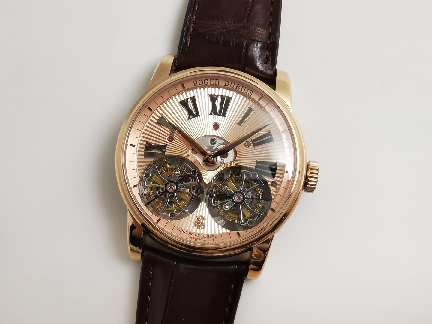 xcalibur Double Flying Tourb RDDBEX0248 RG/LE Wht JB