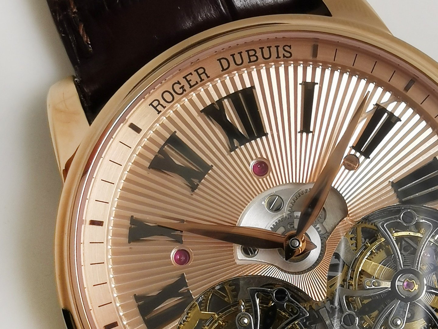 xcalibur Double Flying Tourb RDDBEX0248 RG/LE Wht JB – Image 3