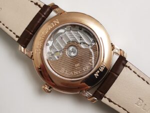 Villeret 6654 RG Complicated Function OMF 1:1 Best Edition White Dial on Brown Leather Strap A6654 V3 - Image 9