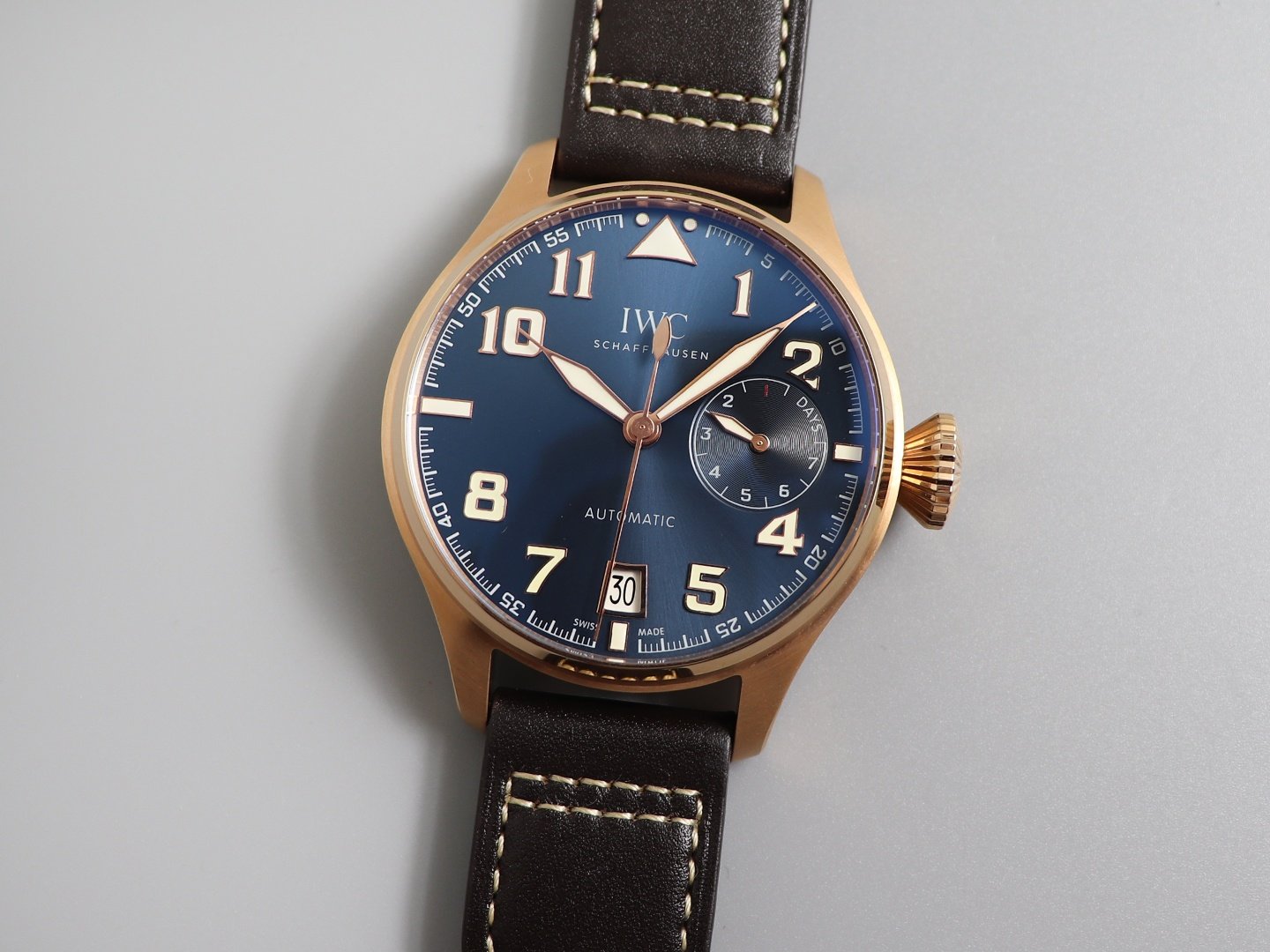 Big Pilot IW501005 Bronzo BR/LE Blue ZF A521111