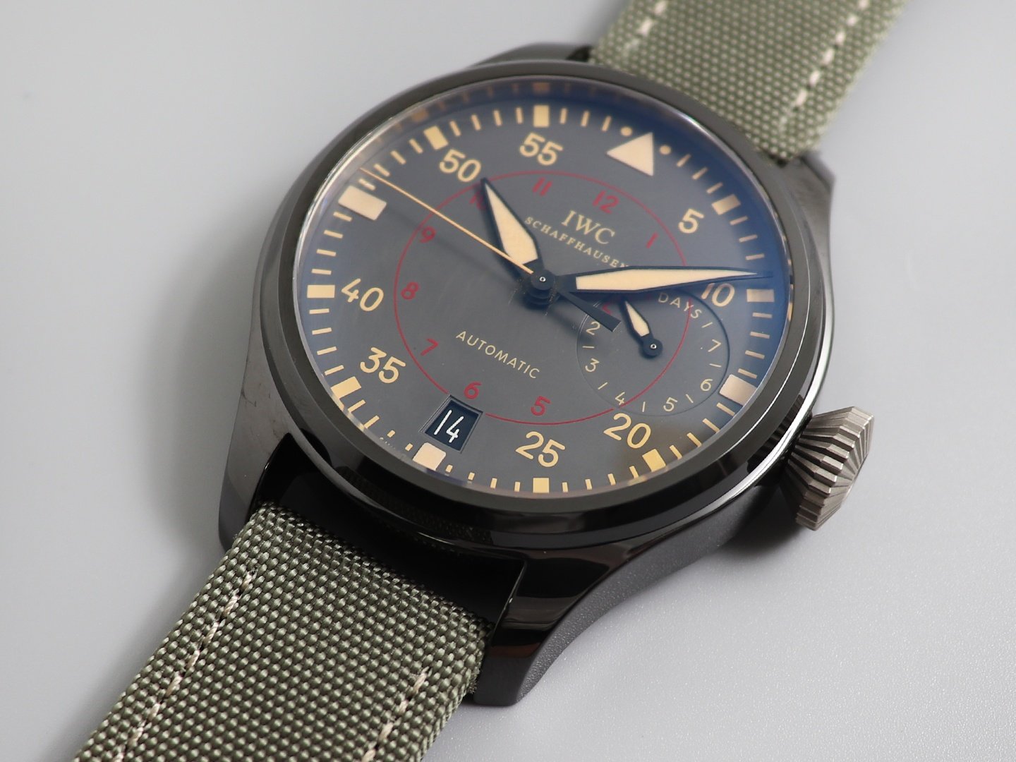 Big Pilot Top Gun Miramar CER/NY Anthracite ZF A521111 – Image 2