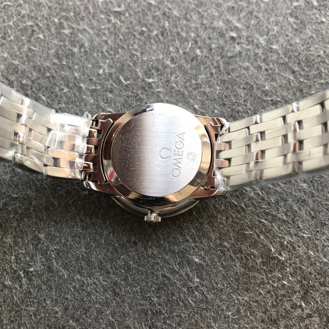 De Ville 27.4mm SS 1:1 Best Edition RG Mother Of Pearl Dial on SS Bracelet – Image 8