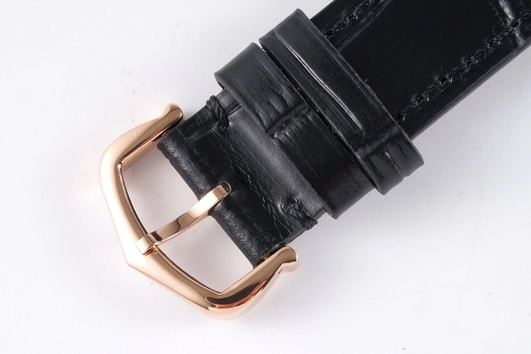 Santos De Cartier 38mm Mens Black RG/LE Wht F1 Swiss Quartz – Image 10