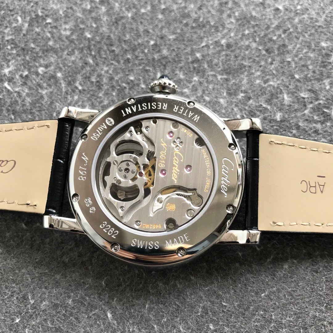 Rotonde De Cartier Tourb SS/LE White BBR Asia Tourb – Image 5