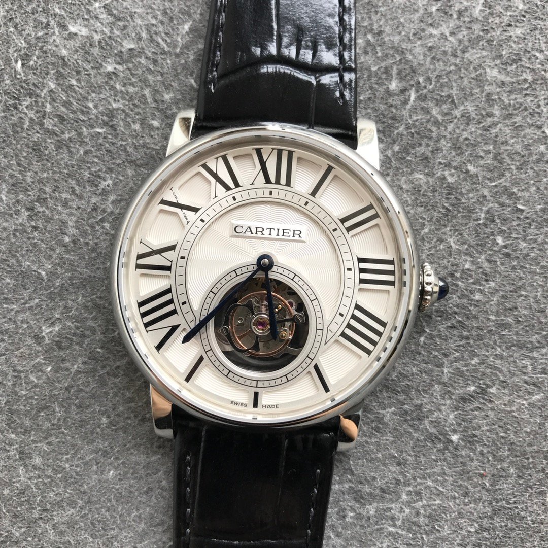 Rotonde De Cartier Tourb SS/LE White BBR Asia Tourb