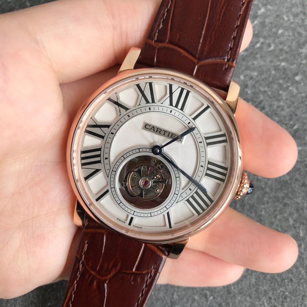 Rotonde De Cartier Tourb RG/LE White BBR Asia Tourb – Image 3