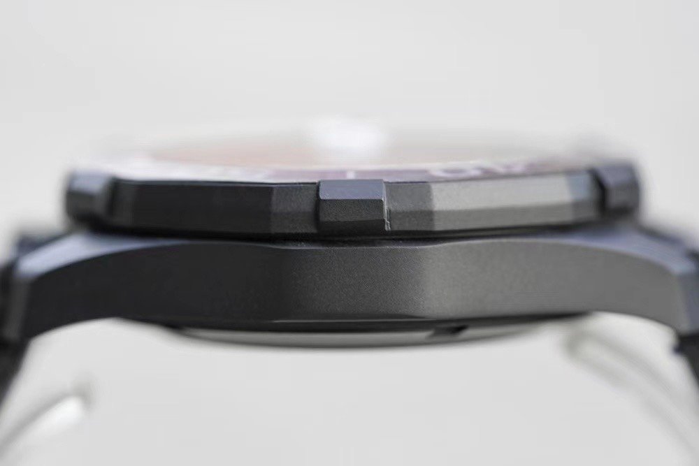 Aquaracer Calibre 5 PVD 41mm TARF 1:1 Best Edition Carbon/Yellow Dial on Black Nylon Strap SW200 – Image 2