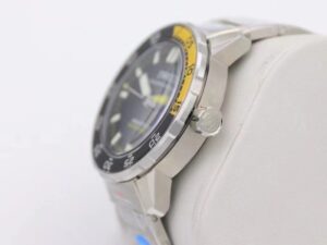 Aquatimer Automatic SS RSF 1:1 Best Edition Black/Yellow Dial on SS Bracelet A2892 - Image 2