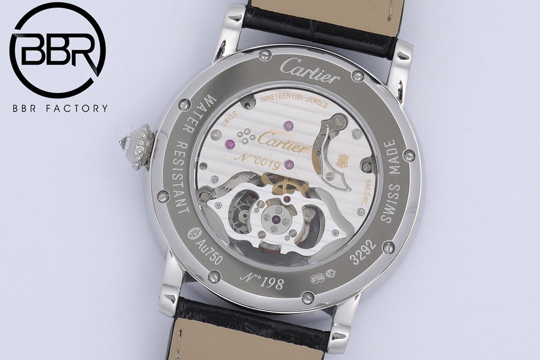 Rotonde De Cartier Tourb Full Diamond SS/LE White BBR Asia Tourb – Image 9
