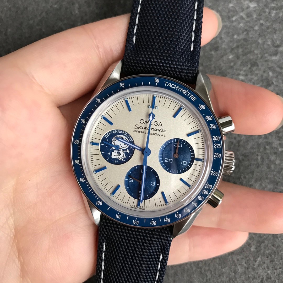 SpeedMaster Snoopy Apollo SS/NY Wht OMF Venus75 – Image 2