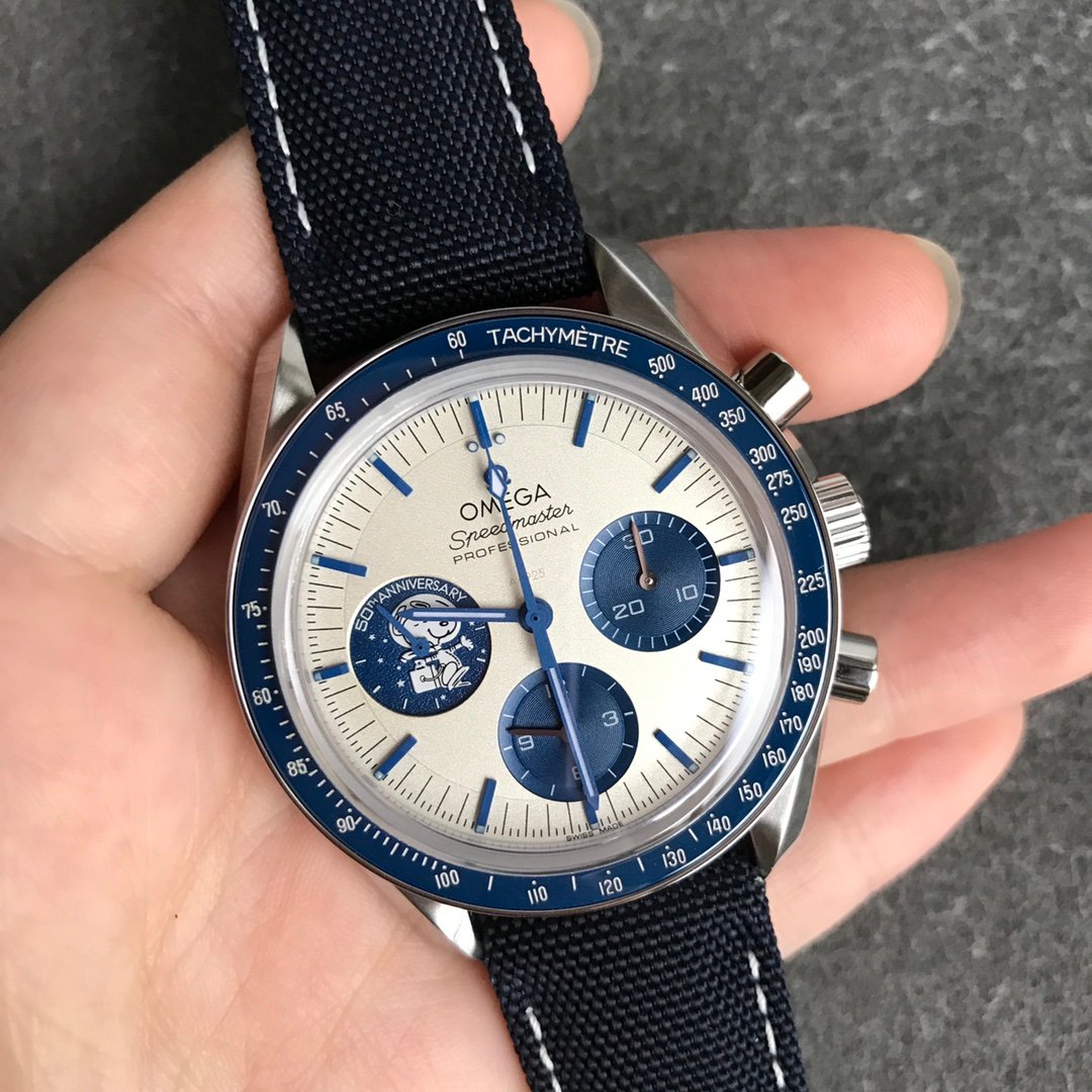 SpeedMaster Snoopy Apollo SS/NY Wht OMF Venus75 – Image 6