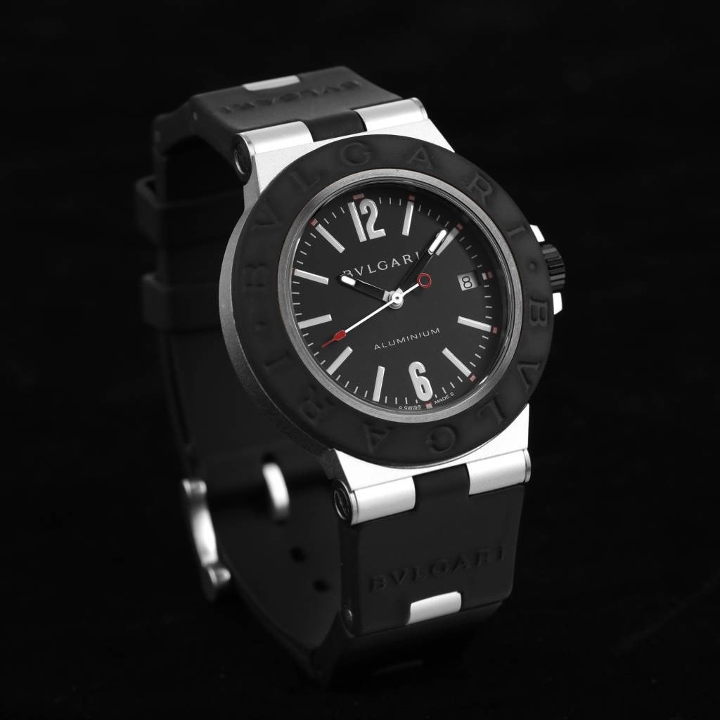 BVLGARI 40mm BVF Best Edition White Dial on Black rubber A2892 – Image 3