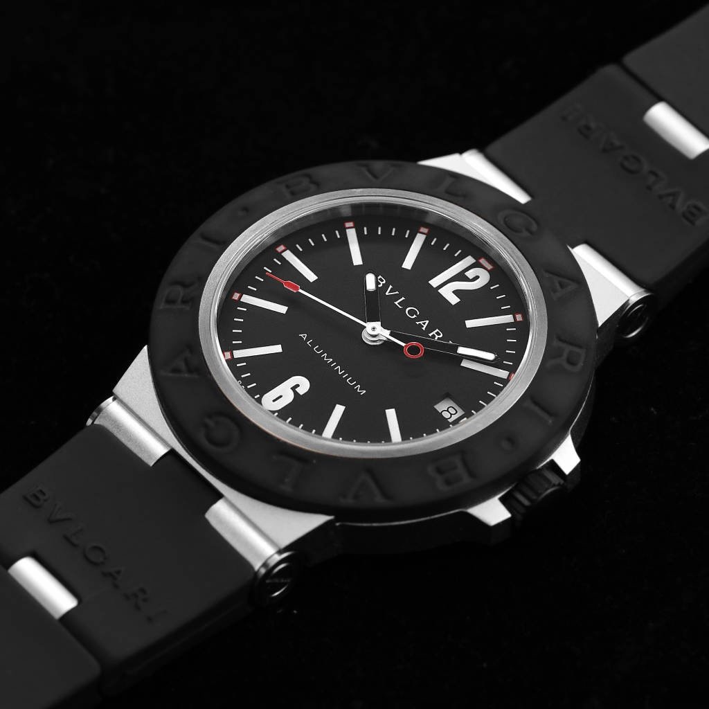 BVLGARI 40mm BVF Best Edition White Dial on Black rubber A2892 – Image 6