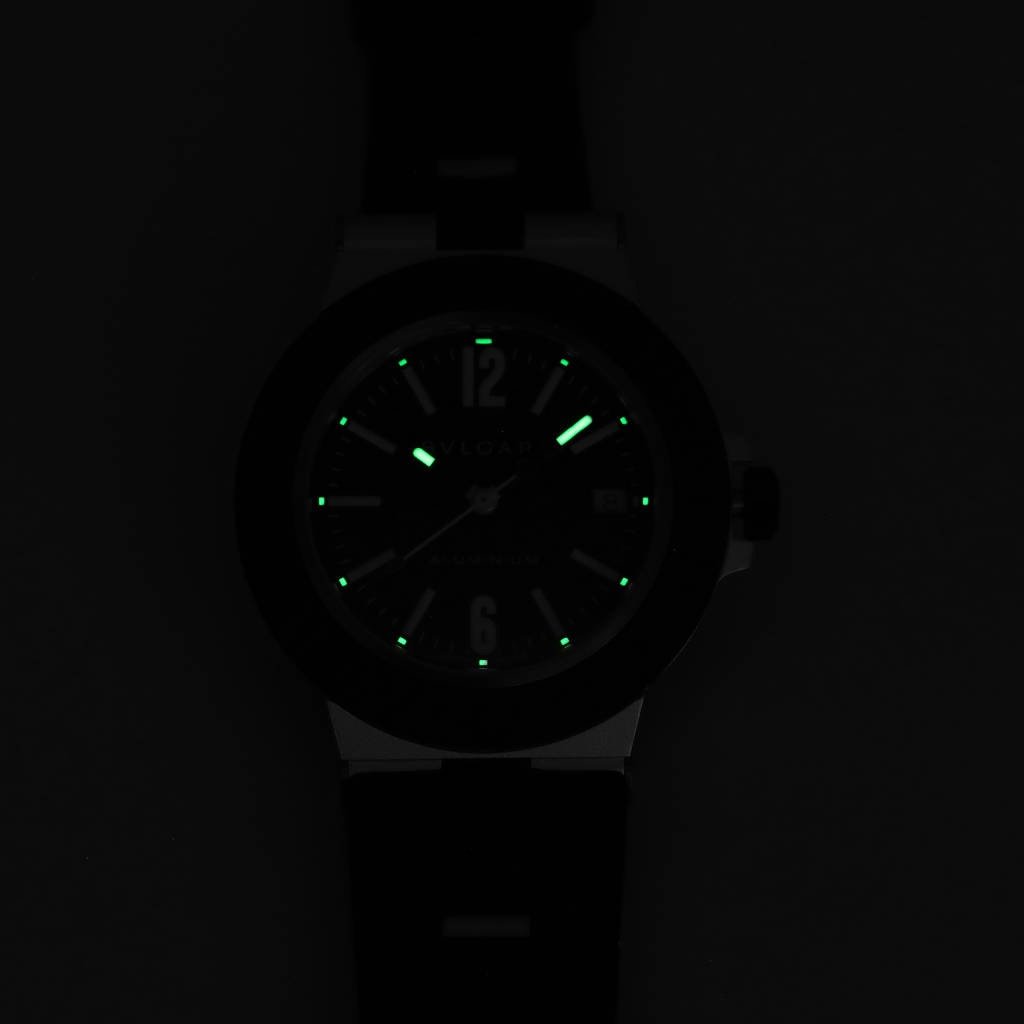 BVLGARI 40mm BVF Best Edition White Dial on Black rubber A2892 – Image 8