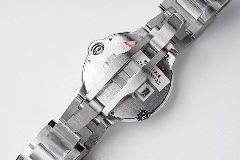Ballon Bleu 42mm SS AF 1:1 Best Edition White Texture Dial on SS Bracelet A2892 More details – Image 9