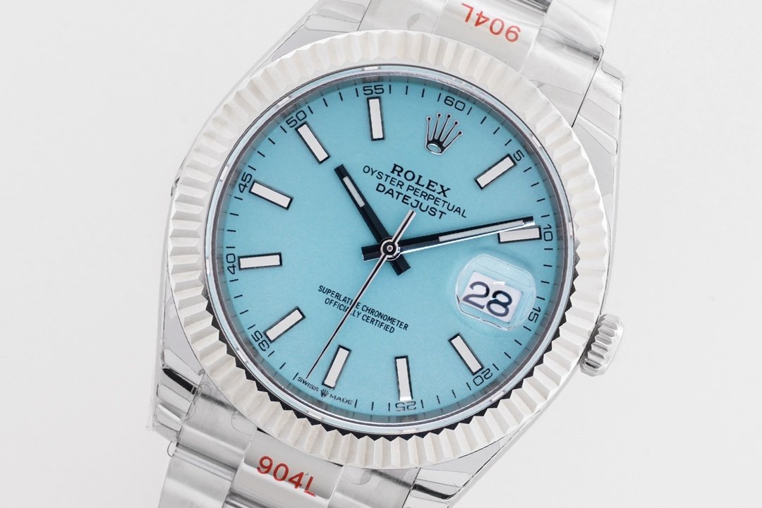 DateJust2 41mm Oys SS/SS T-Blue/Stk EWF A3235 – Image 7