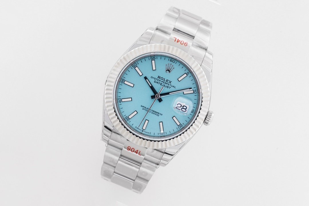 DateJust2 41mm Oys SS/SS T-Blue/Stk EWF A3235 – Image 9
