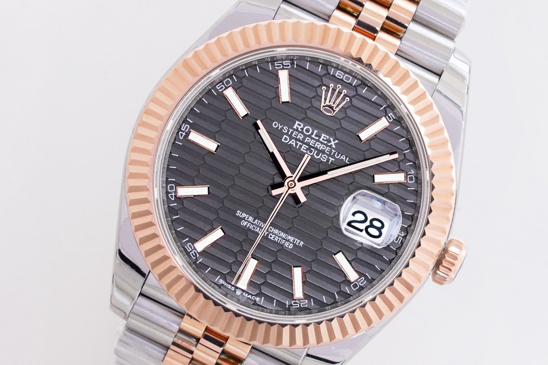 DateJust2 41mm Jub RG/SS Grey/Stk EWF A3235 – Image 8