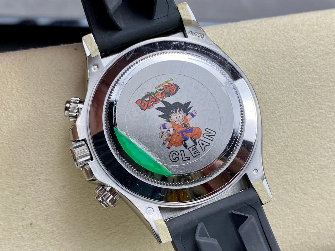 Daytona 116509 Clean 1:1 Best Edition 904L SS Case Gray Dial on Rubber Strap SA4130 V2 – Image 10