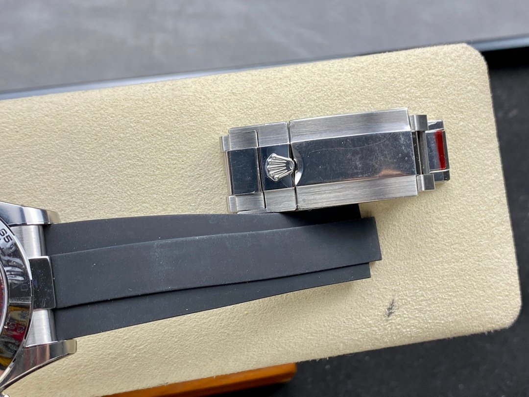 Daytona 116509 Clean 1:1 Best Edition 904L SS Case Gray Dial on Rubber Strap SA4130 V2 – Image 9