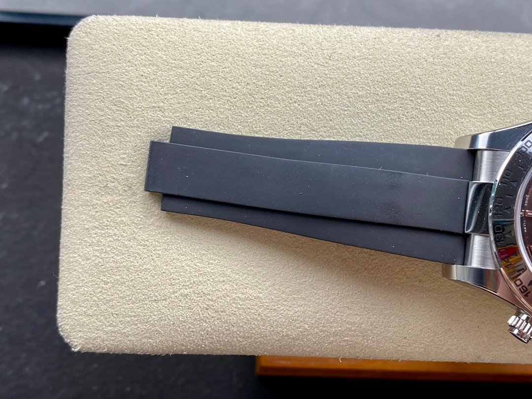 Daytona 116509 Clean 1:1 Best Edition 904L SS Case Gray Dial on Rubber Strap SA4130 V2 – Image 8