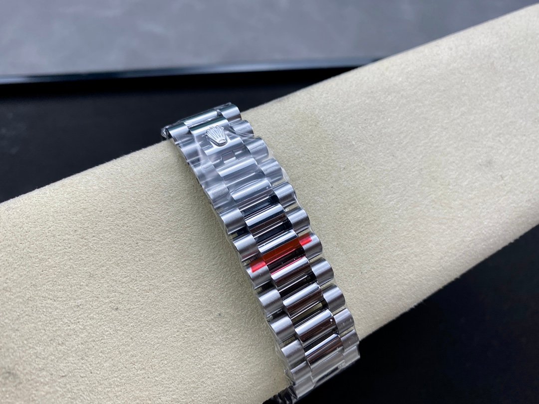 DayDate 40mm SS/SS Blue Roman Flut GMF 904L A3235 – Image 7