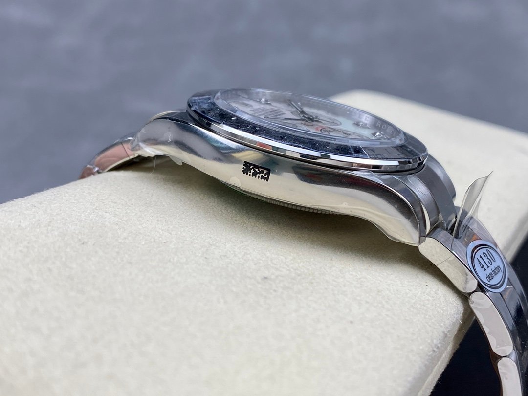 Daytona 116509 SS Clean Factory 1:1 Best Edition marble Dial on SS Oyster Bracelet A4130 – Image 7