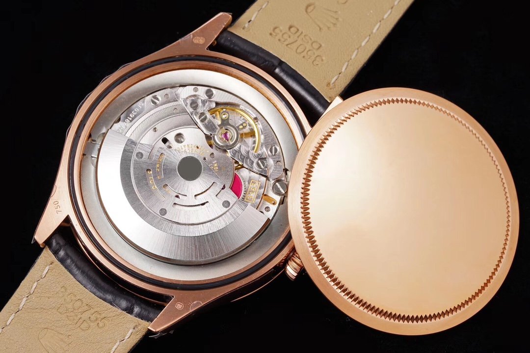 Cellini Date 50515 RG/LE Blk/Stk EWF Asia 3165 – Image 8