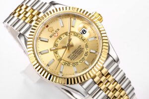 Sky-Dweller 326934 904L SS/YG 1:1 Best Edition on SS Bracelet A2824 - Image 4