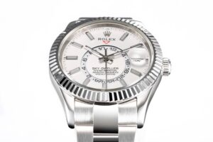 Sky-Dweller 326934 904L SS ZF 1:1 Best Edition White Dial on SS Bracelet A2824 - Image 2