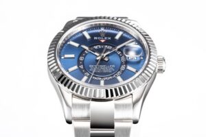 Sky-Dweller 326934 904L SS ZF 1:1 Best Edition Blue Dial on SS Bracelet A2824 - Image 4