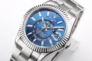 Sky-Dweller 326934 904L SS ZF 1:1 Best Edition Blue Dial on SS Bracelet A2824 - Image 6