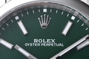 Oyster Perpetual 124300 41mm Clean Factory 1:1 Best Edition 904L Steel Green Dial VR3230 - Image 8