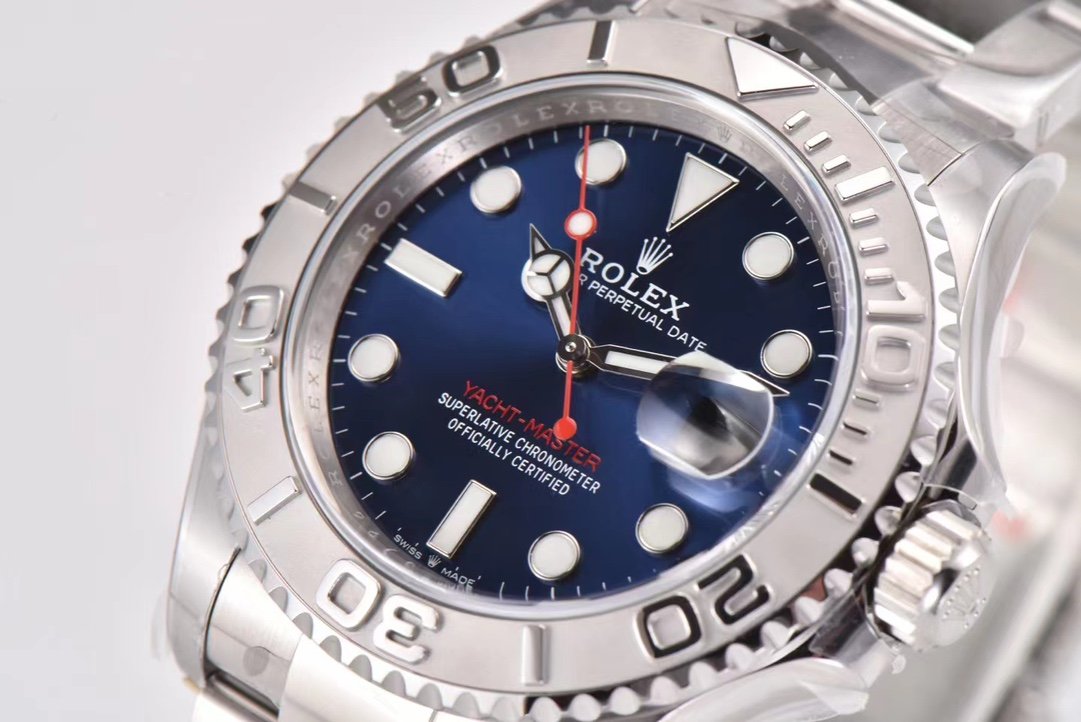 Yacht-Master 126622 Clean 1:1 Best Edition 904L Steel Blue Dial on SS Bracelet VR3235 – Image 6