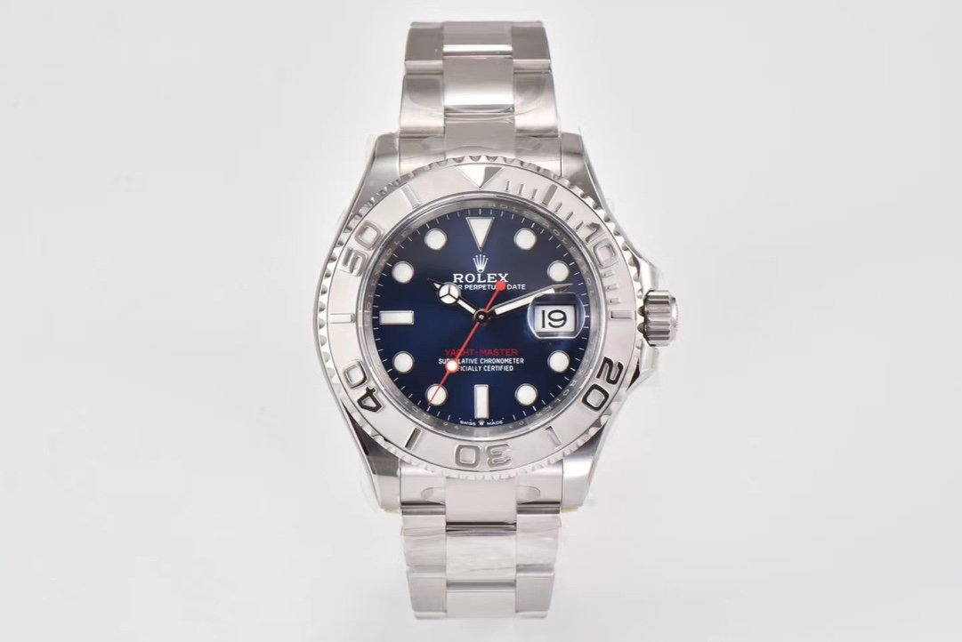Yacht-Master 126622 Clean 1:1 Best Edition 904L Steel Blue Dial on SS Bracelet VR3235
