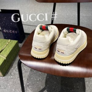 Gucci Screener Double Prototype Series Low-top Retro Small Dirty Shoes - Image 5