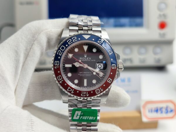 GMT II 126710 Jub 904L SS/SS Blk C+F VR3285 CHS